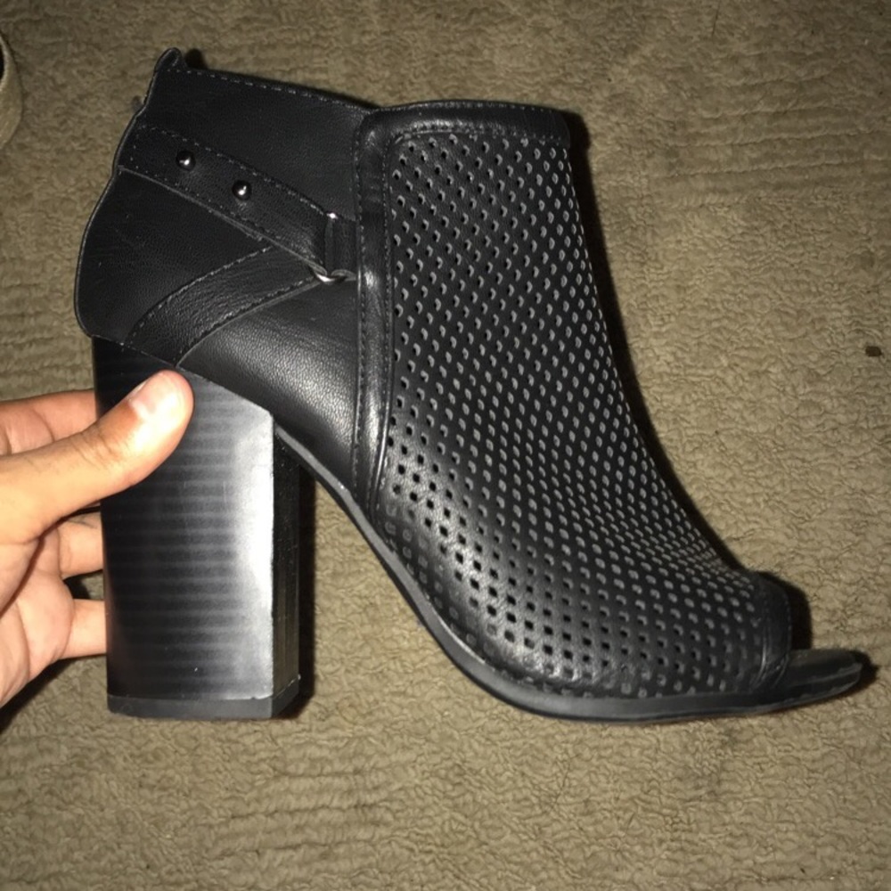 Open toe heels